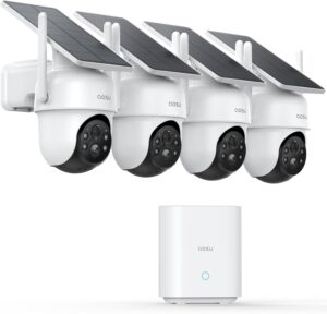 1. AOSU Outdoor Security Camera Without Subscription
