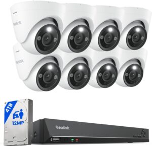 2. REOLINK 12MP PoE Security Camera System
