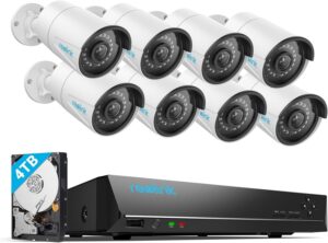 4. REOLINK 16CH 5MP PoE Security Camera System