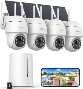 5. COOAU Outdoor Security Camera Without Subscription