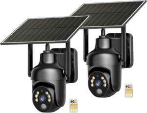 5. Tefrio Cellular Security Camera