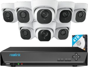 REOLINK 4K PoE Security Camera System
