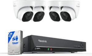 2. REOLINK Wired Outdoor Security Camera System