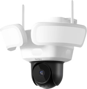 6. AOSU Wired Outdoor Security Camera