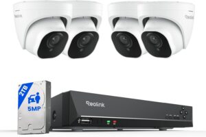 REOLINK RLK8-520D4-5MP Security Camera System