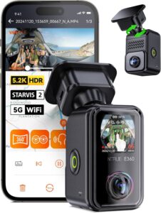 3. Vantrue E360 360-Degree Dash Cam