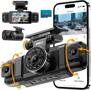 5. IIWEY N5 360-Degree Dash Cam