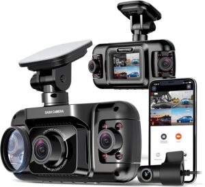 6. RexingUSA 4-Channel Dash Cam
