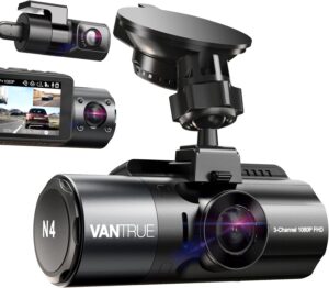 6. VANTRUE N4 3 Channel Dash Cam