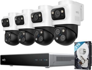 1. Eufy 4K NVR Security Camera System for Business