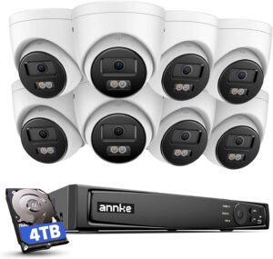 7. ANNKE 16CH 4K PoE Security Camera System for Business