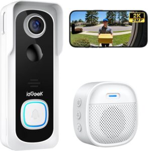 8. ieGeek Doorbell Camera Without Subscription