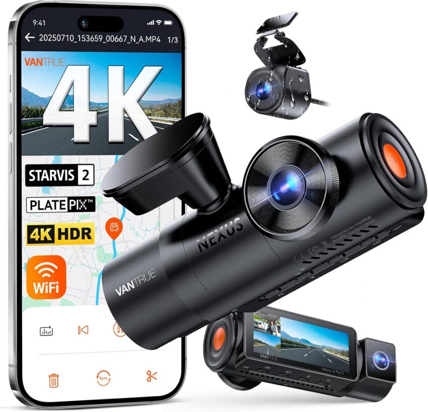 Vantrue N4 Pro S 4K 3 Channel Dash Cam Detailed Review Security Cam — free download