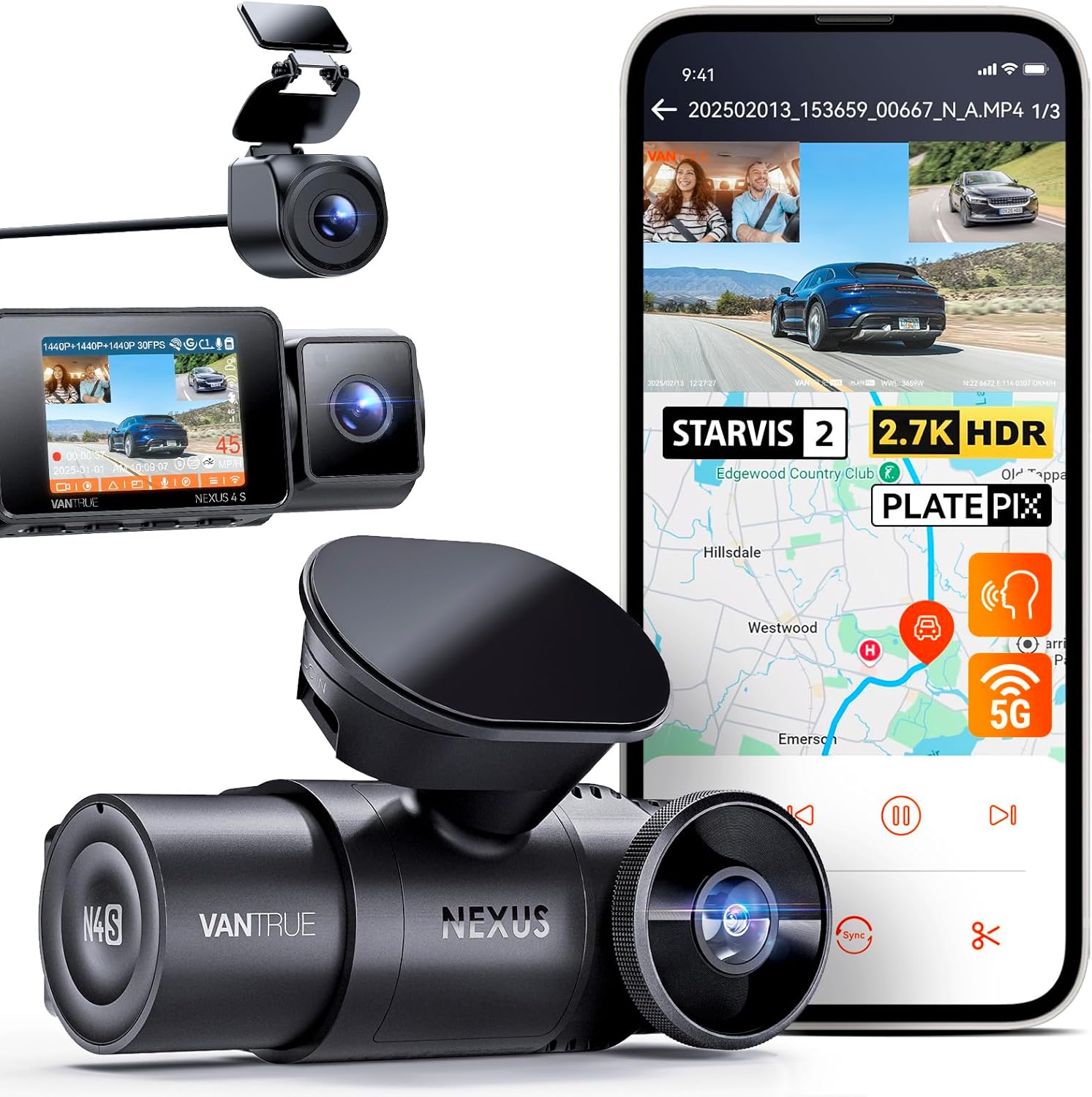 Vantrue N4S 3 Channel Dash Cam Detailed Review Security Cam Reviews — free download